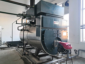 燃油燃?xì)忮仩t運(yùn)行案例現(xiàn)場(chǎng)圖